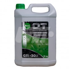 Антифриз MEG STANDARD -30 G11 зеленый 5кг QT-OIL QT552305