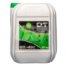 Антифриз MEG EXTRA -40 G11 зеленый 10кг QT-OIL QT5624010